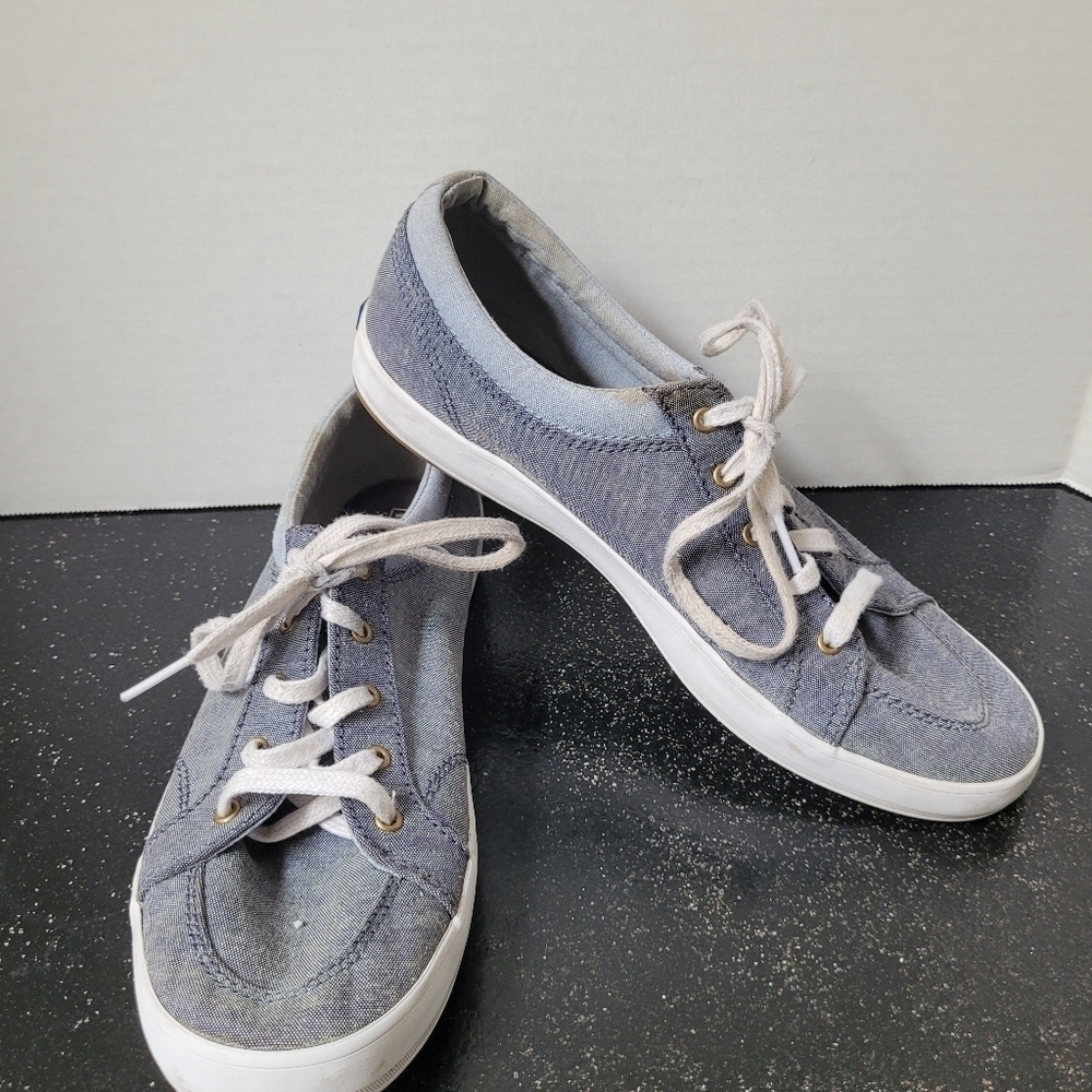 Keds Blue Canvas Sneakers